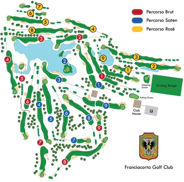 Plán hřiště | Golfové zájezdy, golfová dovolená, luxusní golf