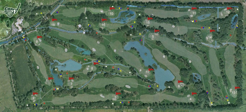 Plán hřiště | Golfové zájezdy, golfová dovolená, luxusní golf