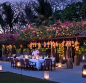 Amanpulo, Philippines – Dining, Clubhouse Restaurant, Poolside Trellis Dinner with Team Member_14193 (1)