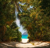 Amanpulo, Philippines - Beach, Pathway to Beach_23545