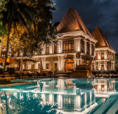 INDIE - Grand Hyatt Goa - Outdoor-Swimming-Pool-Nighttime