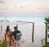 MEXIKO - La Zebra Tulum - BEACHFRONT DINNING
